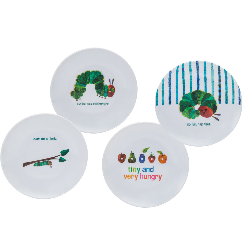 The World of Eric Carle, The Very Hungry Caterpillar Plate, Set of 4 godinger