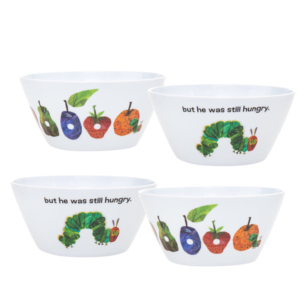The World Of Eric Carle, The Very Hungry Caterpillar Cereal Bowl, Set of 4 godinger