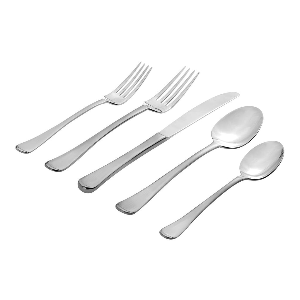 Infinity Satin Fade 18/0 Stainless Steel 20 Piece Flatware Set, Service For 4 godinger