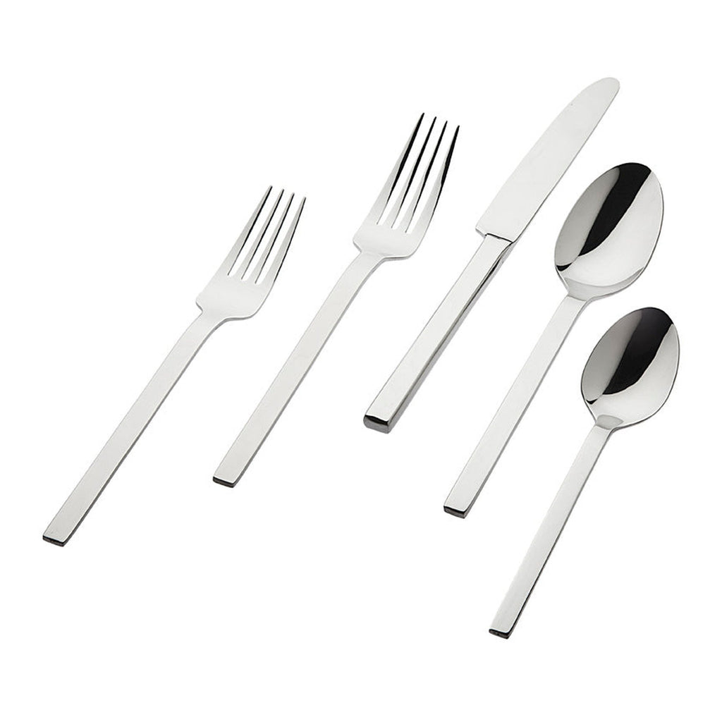 Opus Mirrored 18/10 Stainless Steel 20 Piece Flatware Set, Service For 4 godinger