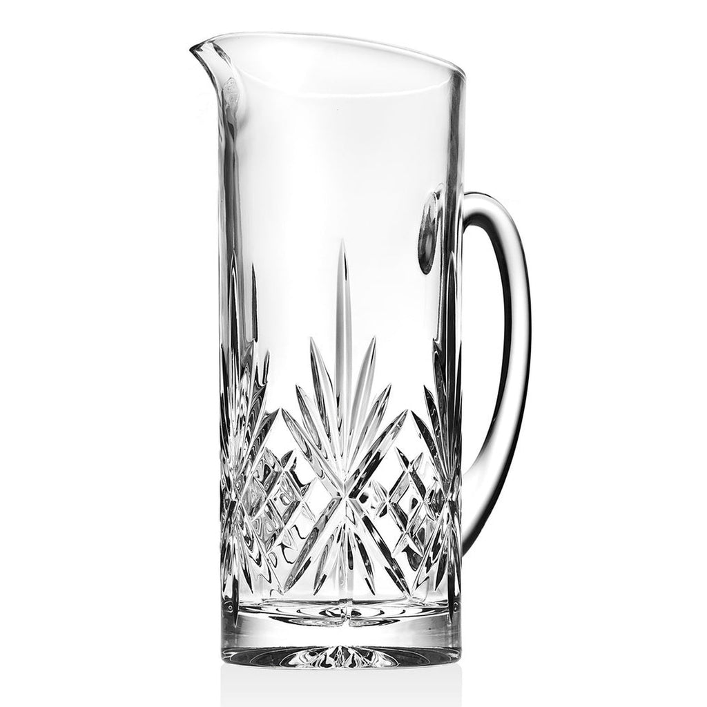 Dublin Crystal Beverage Pitcher Godinger All Glassware, All Glassware & Barware, Cut Crystal, Dublin, Dublin Crystal, Dublin Glassware, Dublin Kitchen, Glass Pitcher, Pitcher, Pitchers