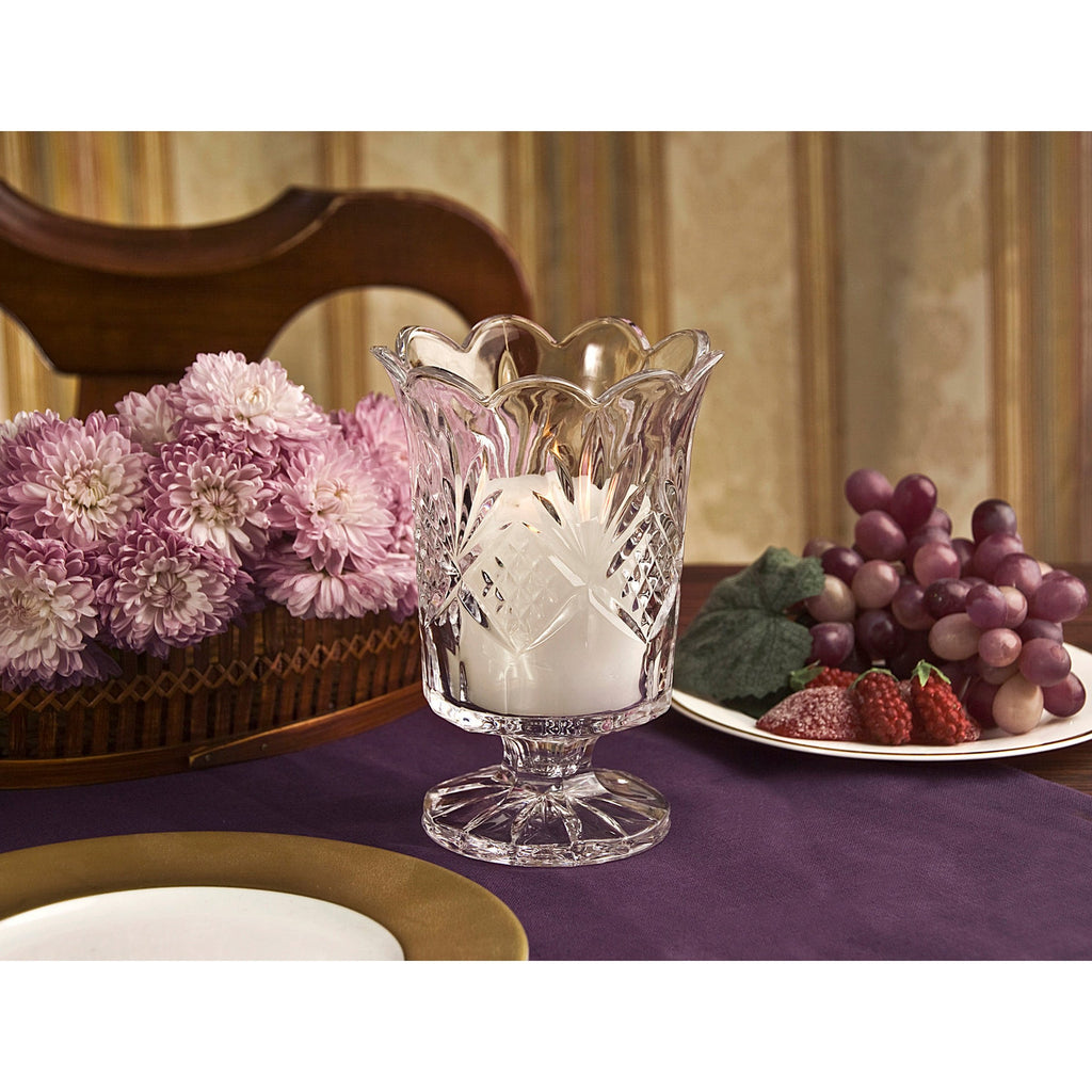 Dublin Crystal Hurricane Godinger All Decor, Candles & Candleholders, Cut Crystal, Decor, Dublin, Dublin Decor