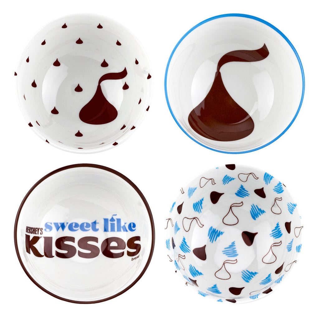 Hershey's Kisses Dessert Bowl, Set of 4 Godinger Hershey's, Hershey's Kiss, Kiss, Kisses, Kitchen