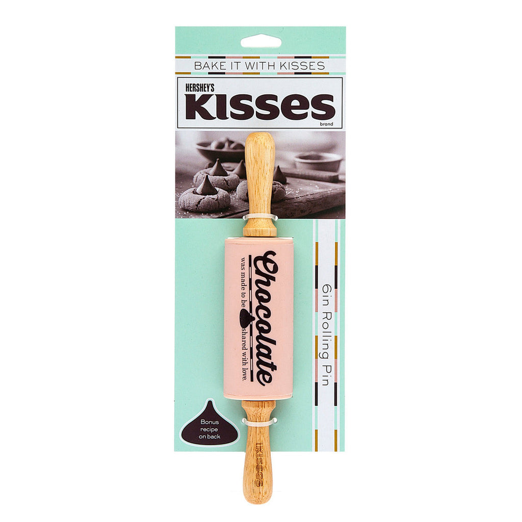 Hershey's Kisses Pink Mini Rolling Pin Godinger All Kitchen, Hershey's, Hershey's Kiss, Kiss, Kisses, Kitchen, Kitchen Tools, Rolling Pin