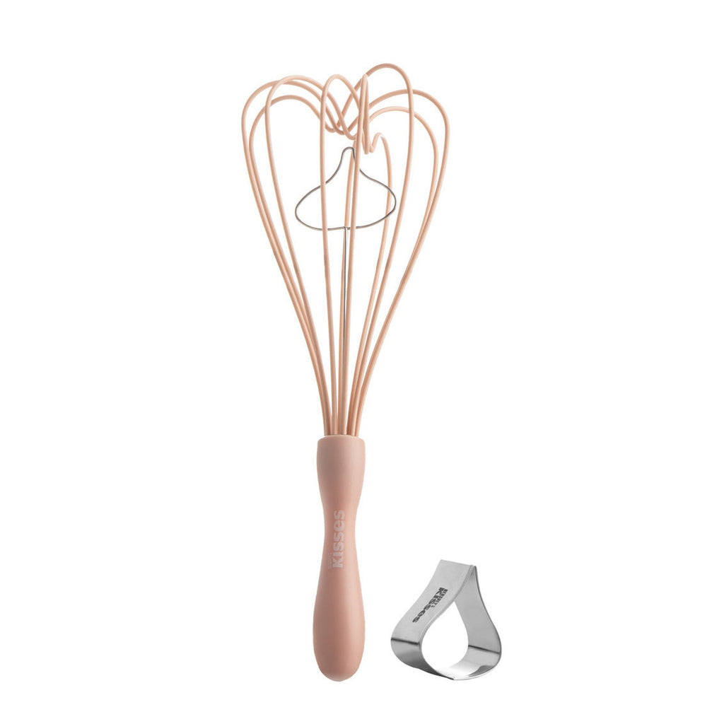 Hershey's Kisses Pink Whisk & Cookie Cutter Set Godinger Hershey's, Hershey's Kiss, Kiss, Kisses, Pink