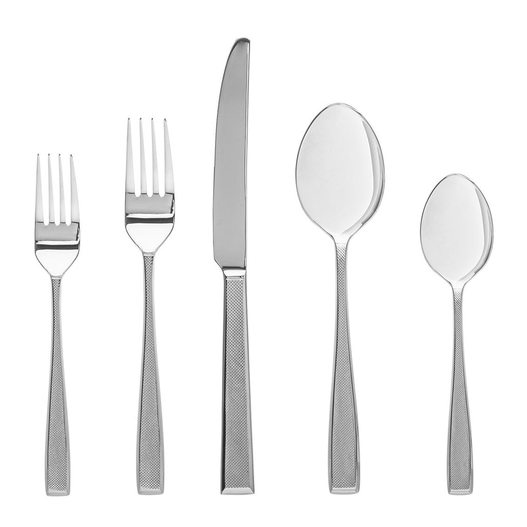 Ingot 18/10 Stainless Steel 20 Piece Flatware Set, Service For 4 Godinger 18/10 Stainless Steel, 18/10 Stainless Steel Flatware, 20 Piece Set, All Flatware & Serveware, Flatware Set, Flatware Sets, Service For 4, Stainless Steel, Tableware