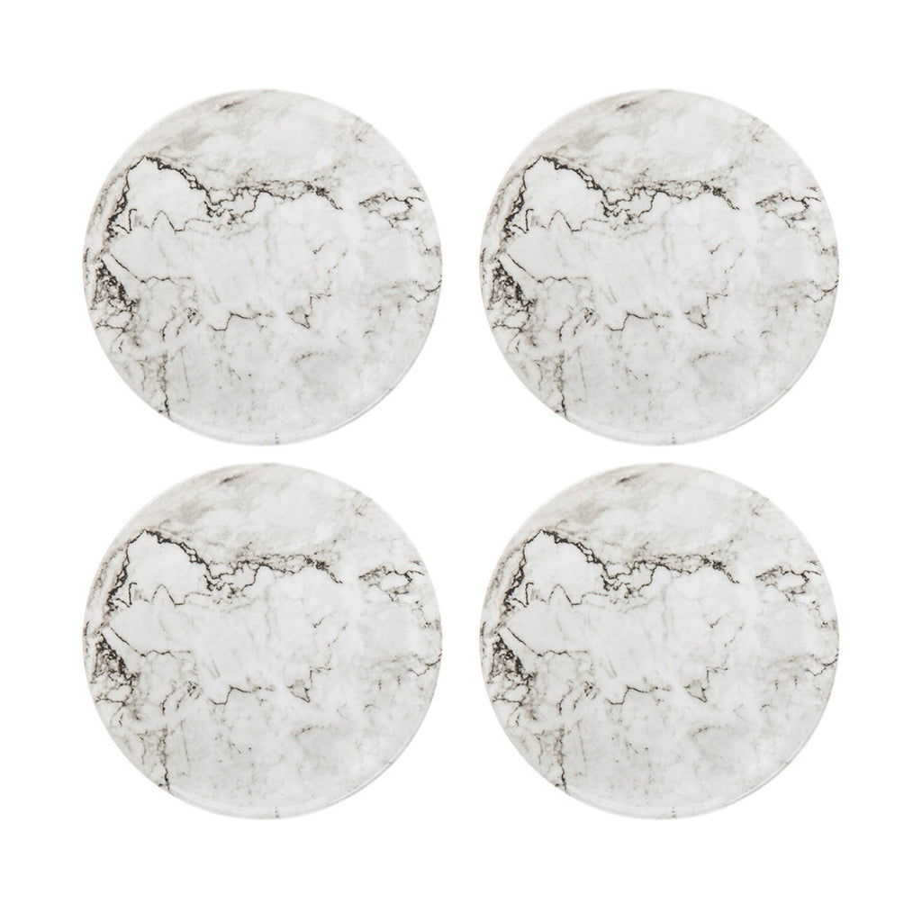 Marble Melamine Salad Plate, Set of 4 Godinger All Dining, Dining, Melamine, Melamine Dinner Plate, Outdoor Dinnerware