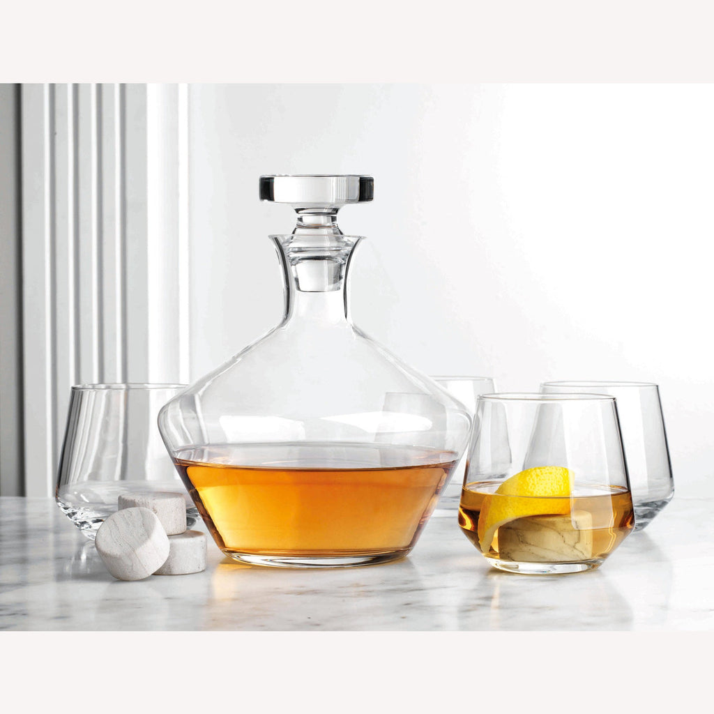 Marmont 9 Piece Decanter Whiskey Set Godinger All Barware, All Glassware, All Glassware & Barware, Barware, Decanter, Decanter & Decanter Sets, Decanter Sets, DOF, Drinkware, Entertaining, Glassware, Whiskey Glass