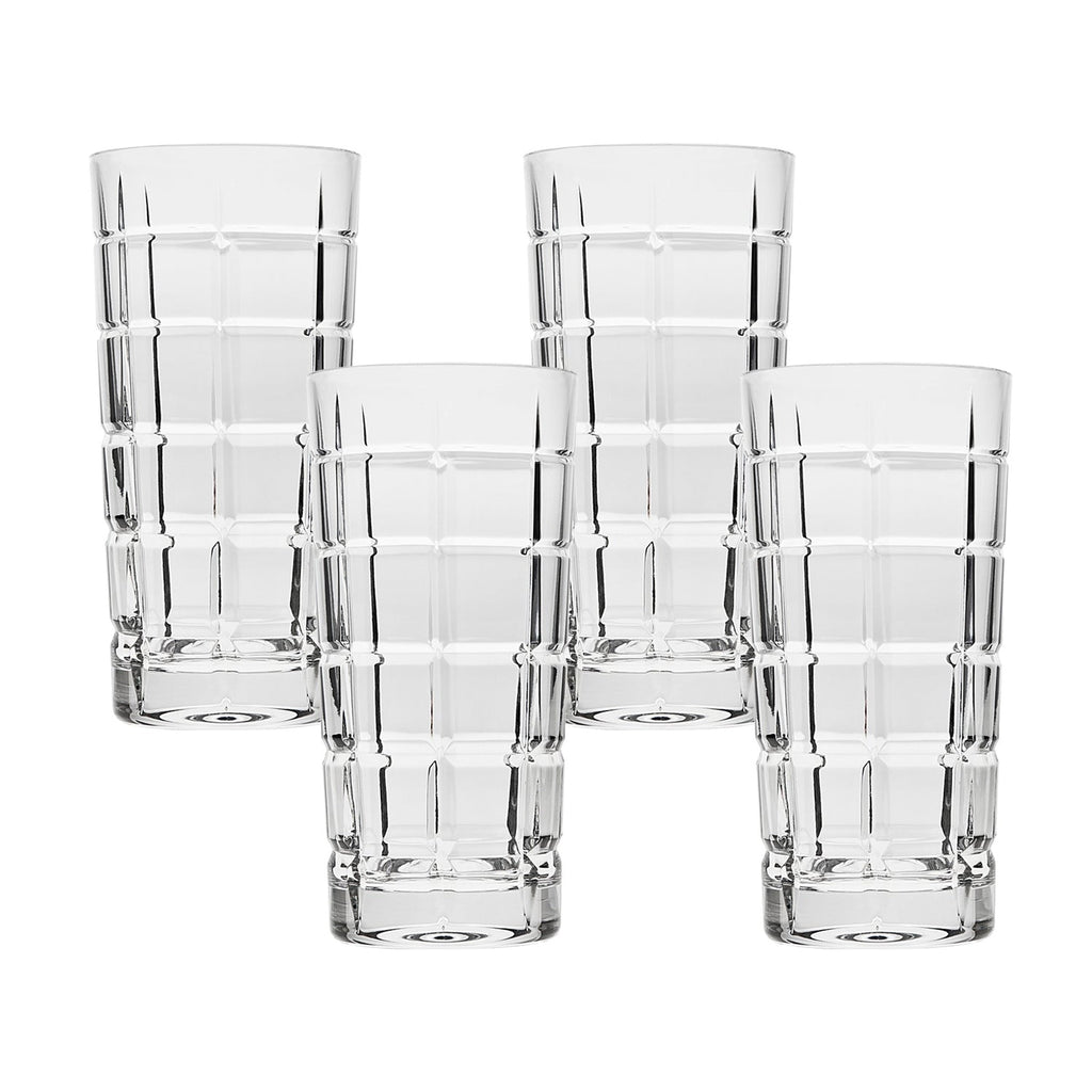 Radius Highball, Set of 4 Godinger All Glassware, All Glassware & Barware, DOF & Highball, Highball, Highball Set, Radius