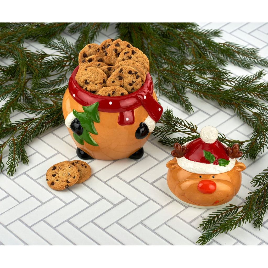 Reindeer Cookie Jar godinger