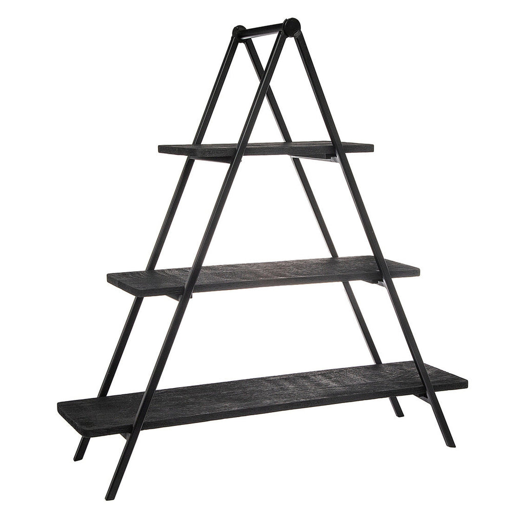 Ridgewood Black 3 Tiered Server Godinger Acacia Wood, All Kitchen, Black, Farmhouse, Ridgewood, Serving, Specialty Serving, Wood